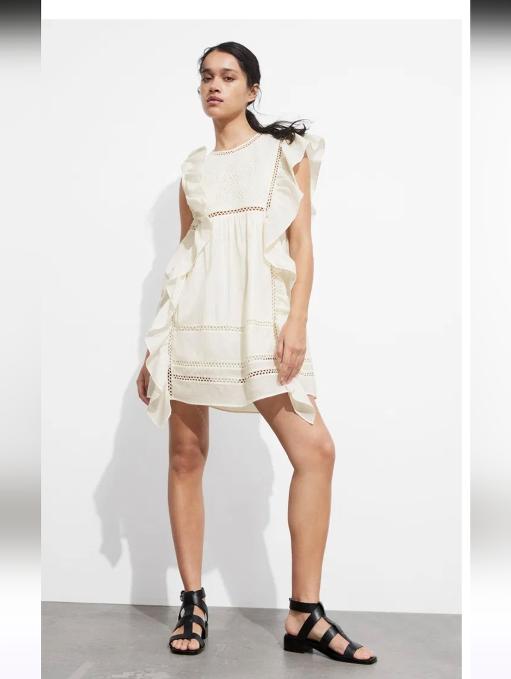 Paris Atelier & Other Stories White Cotton Dress